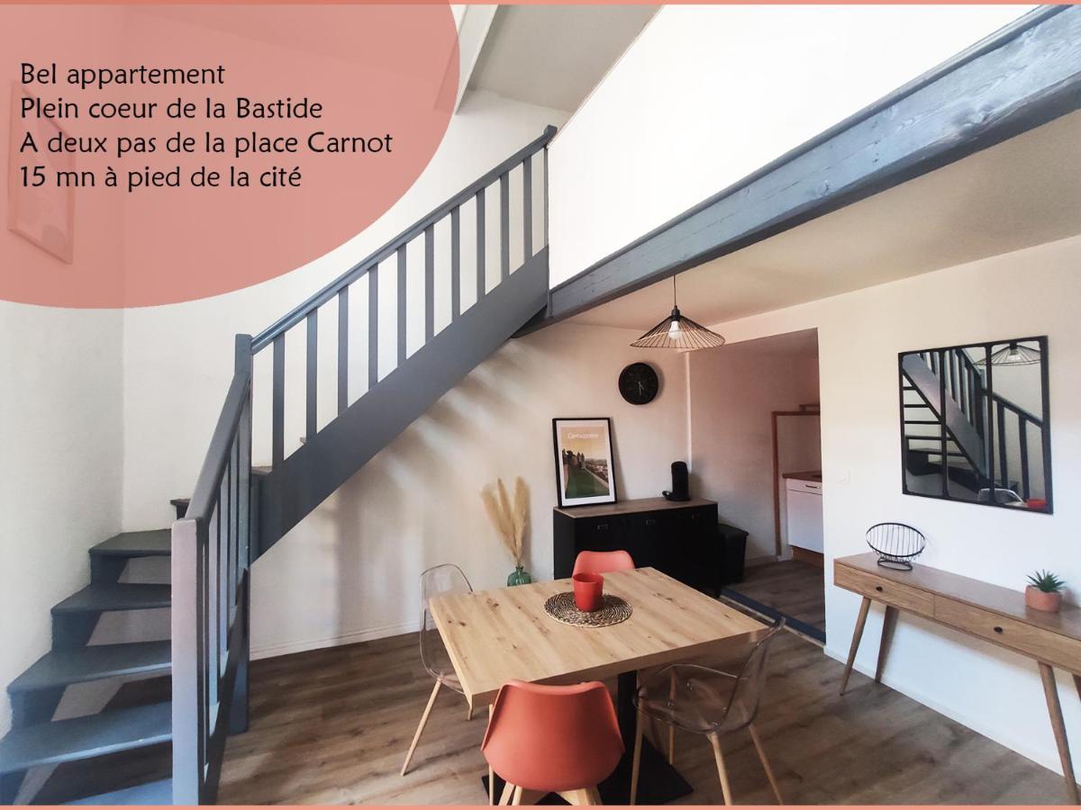 Superbe Appartement Au Coeur Du Centre Ville カルカソンヌ エクステリア 写真